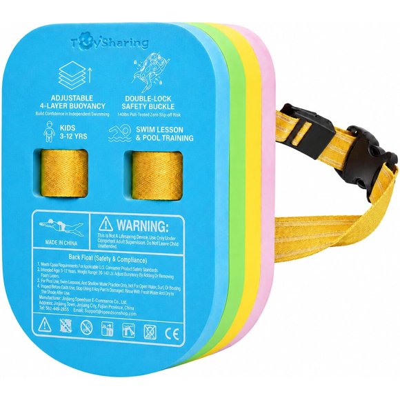 Flotador Infantil Toysharing Back Float de 4 Capas