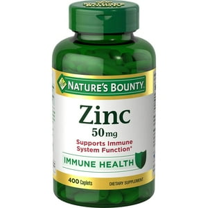 Suplemento Nature'S Bounty Zinc 50 Mg 400 Comprimidos