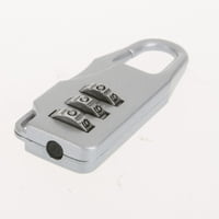 Gen - Ch-074-S Mini Candado Con Clave Color Silver