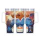 thumbnail image 1 of Somos Osos Vaso aislado de acero inoxidable con asa, diseño temático, regalo para familia, amigos y fans; incluye pajita y encaja en el portavasos estándar, 40 oz, 1 of 6