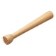 thumbnail image 5 of Muddler De Madera Hecho A Mano, Varilla De Limón Duradera, Mortero De Ajo Para Tienda, Hogar, Bar, 5 of 5