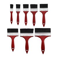 Bothyi - 8 Uds Pinceles De Pintura De Limpieza Con Mango Ergonómico Para Pintura Al Óleo Pegamento Barniz