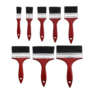 Bothyi - 8 Uds Pinceles De Pintura De Limpieza Con Mango Ergonómico Para Pintura Al Óleo Pegamento Barniz