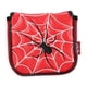 thumbnail image 3 of Universal Golf Mallet Putter Cover Cuadrado Headcover Cierre Magnético Guard Spider Red, 3 of 5