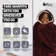 thumbnail image 3 of Manta portátil THE COMFY Original Sherpa, forro polar de microfibra, 3 of 9