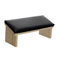 Ioensy - Estación De Reposabrazos Para Uñas Almohadilla Antideslizante Reposabrazos Grande Para Uñas Para Pies Pie Nail Tech Negro