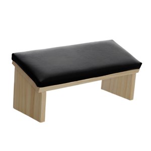 Ioensy - Estación De Reposabrazos Para Uñas Almohadilla Antideslizante Reposabrazos Grande Para Uñas Para Pies Pie Nail Tech Negro