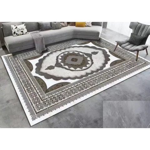 Casadeliacl - Alfombra 200X240 Moderna Elegante Decorativa Tf 2 M / Marrón Claro / 2.4 M / Ojo