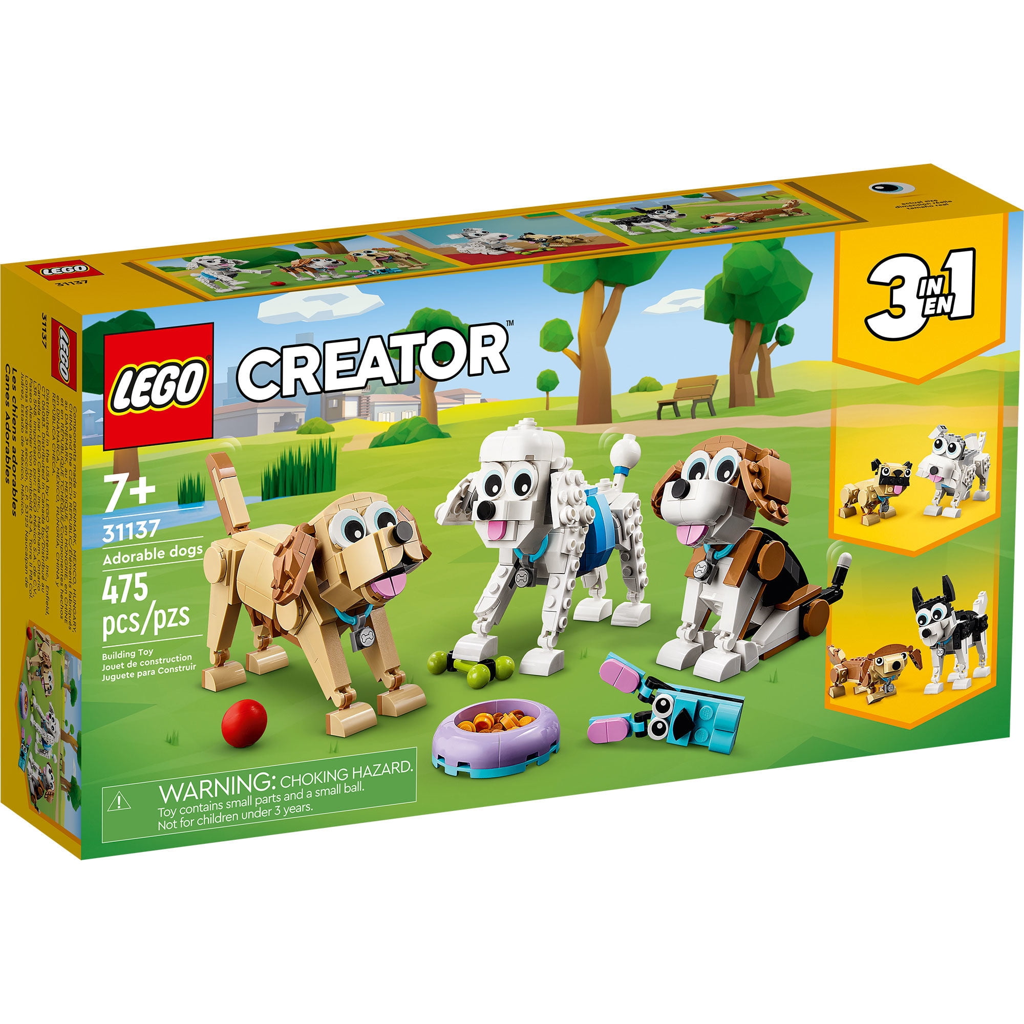 Bloques de construcción Lego Perros Adorables