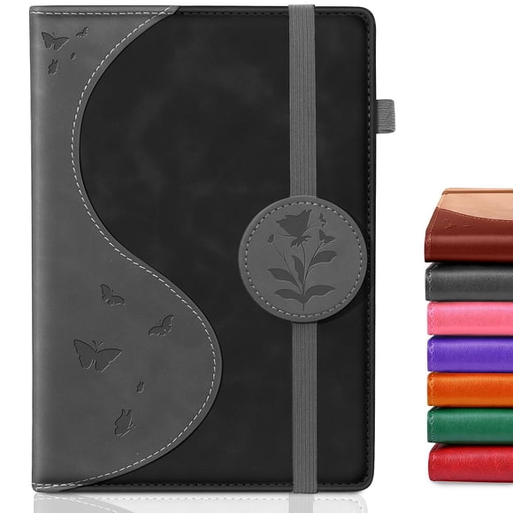 Cuaderno de notas Soomeet A5 200 páginas 100 GSM negro