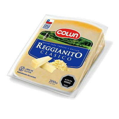 Queso Reggianito Trozo 200 G Colun