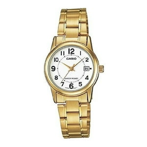 Reloj Analogo Dorado Casio Ltp-V002G-7B