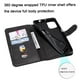 thumbnail image 3 of Funda con Cremallera para Motorola Moto G9 Plus, Carcasa Cartera de Cuero PU con Soporte y Tarjetero, 3 of 5