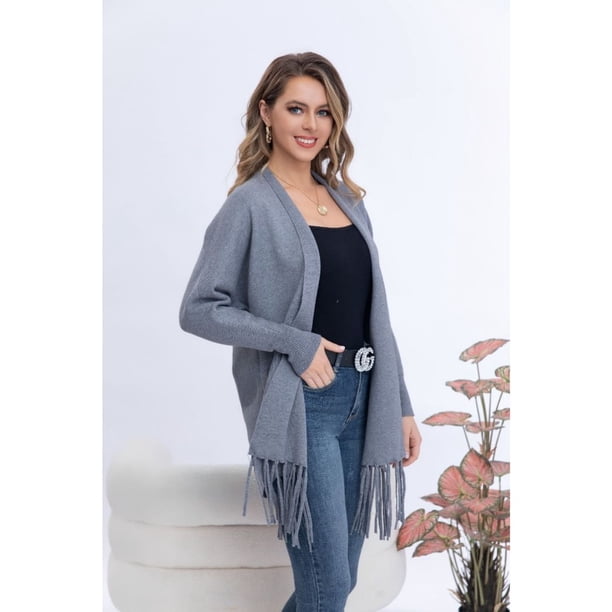 Tapado Mujer Semi Formal Casual Toda Temporada Colores 048