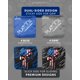 thumbnail image 2 of Bolsas de Cornhole Play Platoon Pack de 8 – Calaveras con Bandera Americana, 2 of 9