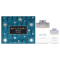 Set De Regalo Perfume Bvlgari Man Rain Essence Edp 100Ml + 14Ml Hombre