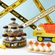 thumbnail image 2 of Caution Tape BLUE PANDA, paquete de 3 rollos de 30 m, fiesta de construcción, 2 of 9