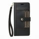 thumbnail image 4 of FOXDOCK Funda tipo Cartera para iPhone 16 Plus – Cubierta de Cuero PU con Múltiples Ranuras, Bolsillo para Efectivo y Correa de Muñeca, 4 of 6