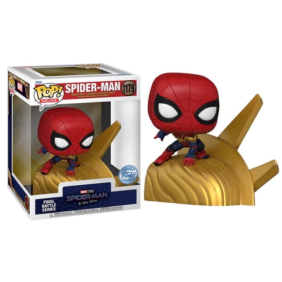 Figura de vinilo coleccionable Funko Pop Deluxe Marvel Spider-Man No Way Home BTL - SM1 (Exc)