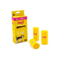 Hey! - 60 Bolsas Caca Perro Biodegradables
