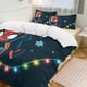 thumbnail image 2 of Merry Christmas Spider-Man Comforter Set for Kids Boys Teen Men Tween 3D Lightweight Microfiber Bedding Sets, 2 of 4