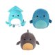thumbnail image 1 of Juguete de Apretar Squishmallows 25 cm Pack de 3 - Escuadrón Marino, 1 of 6