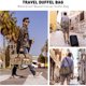 thumbnail image 2 of Bolso Duffle Wildroad 50L Lona Impermeable Gris Vintage, 2 of 3