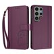thumbnail image 3 of Funda Cartera Trébol para Samsung Galaxy S23 Ultra con Ranuras Tarjetas y Carga Inalámbrica Violeta, 3 of 6