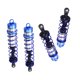thumbnail image 5 of 4x Amortiguadores delanteros y traseros de metal para 1/8 JLB HSP EM Racing Car Blue, 5 of 5