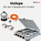 thumbnail image 5 of Cocina Encimera a Gas Licuado 4 Platos + Kit de Instalación Cocinilla Blanco, 5 of 8