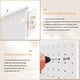 thumbnail image 5 of Kit Peg Board FZK de 36 piezas con 4 tableros perforados blancos y accesorios, 5 of 7