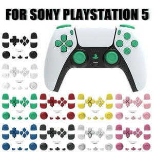 Juego Completo Botones Repuesto Aaronmei Ps5 Dualsense Blanco