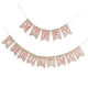 thumbnail image 1 of Merry Christmas Snowflake Burlap Bunting Banner colgando Garland decoración de Navidad, 1 of 5