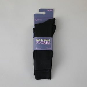 Calcetin Tripack Escolar Medio Flores Escolar 50714-18