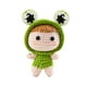 thumbnail image 2 of DIY Crochet Doll Kit Decor Crocheting Craft Set Para Festival Teens Gift Frog, 2 of 5