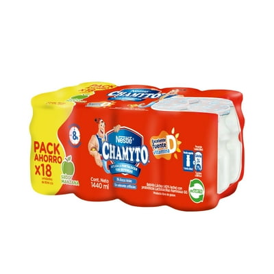 Probiótico Manzana Multipack 18Un 8 Ml Chamyto
