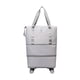 thumbnail image 5 of Bolsa De Lona Con Ruedas Para Ropa, Bolso De Mano Con Ruedas Para Exteriores, Deportes, Fitness, Gris, 5 of 5