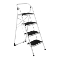 Escalera Plegable De 4 Peldaños Qrubber