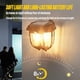thumbnail image 4 of FAROL SOLAR DECORATIVO LUZ CALIDA SIMPLE negro, 4 of 4