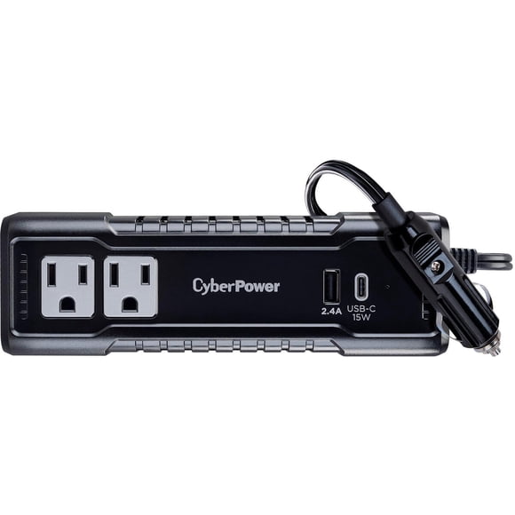 Inversor CyberPower M175XUC 175 W, 150 W continuos, 2 tomas AC y USB