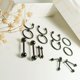 thumbnail image 3 of Pack 16 Piercing Negro Set Tragus Septum Industrial Nostril Helix, 3 of 3