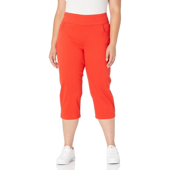 Pantalones capri Gloria Vanderbilt Amanda Pull On para mujer