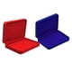 thumbnail image 2 of Juego De Joyas De Terciopelo De 2 Piezas Cajas Bandeja De Viaje Collar Almacenamiento Vitrina, 2 of 5
