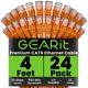 thumbnail image 1 of Cable Ethernet Cat 6 1 2 M (4 Pies) Paquete De 24 Unidades 10 Gbps Rj45, 1 of 9