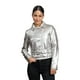 thumbnail image 1 of Chaqueta CHG82 Ecocuero Plateado, 1 of 3