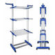 thumbnail image 1 of Tendedero Vertical De Metal De 3 Niveles Azul, 1 of 3