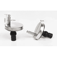 Genérico - Fijaciones De Asiento De Inodoro Tuercas Bisagra De Asiento