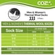 thumbnail image 4 of Calcetines térmicos de invierno COZIA 80% lana merino para hombre y mujer, 4 of 5