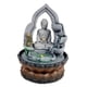 thumbnail image 4 of Decoración De La Estatua De La Estatuilla De La Yoga Del Ornamento De La Cascada Del Escritorio De Buda De La Fuente Del Zen, 4 of 5