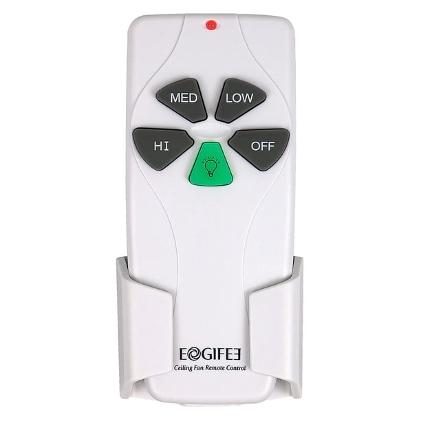 Ventilador de techo con mando a distancia Eogifee 53T de 3 velocidades con regulador de luz